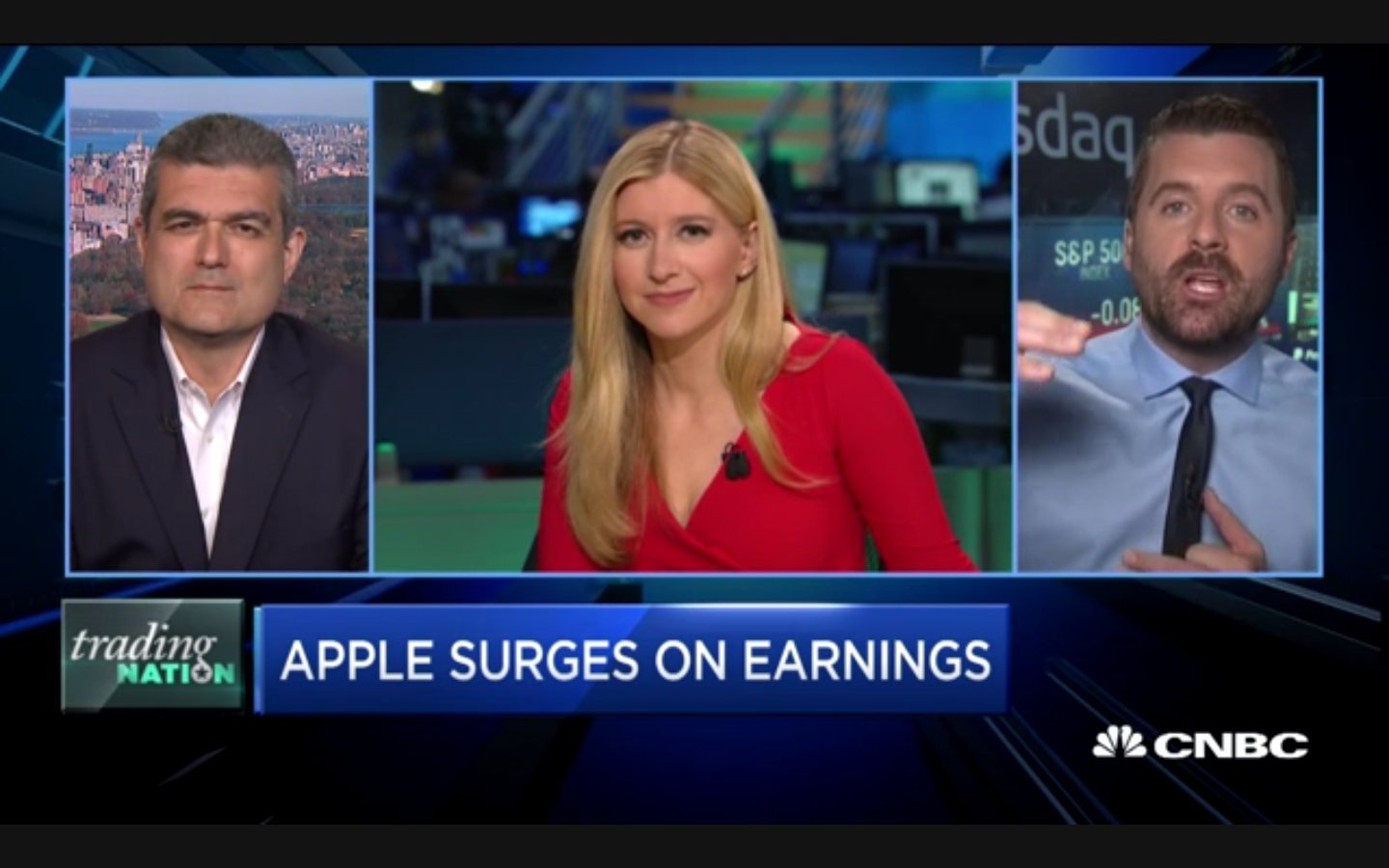 Trading Nation: Apple surges on earnings