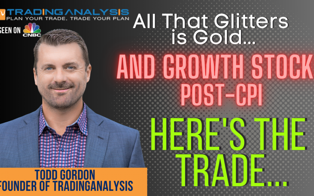 All That Glitters Is Gold – And Growth Stocks Post-CPI. Here’s The Trade…