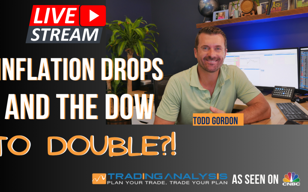 Inflation Dropping And The Dow To Double? – Livestream Event – July 20th at 8:30 PM EST!